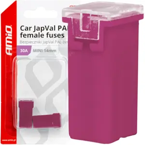 Fusível auto japval MF14 30A rosa [2 unid.]
