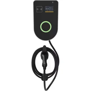Carregador para carro elétrico (Wallbox) de 22kW trifásico c/ RFID (compatível com Tuya) - Tipo 2