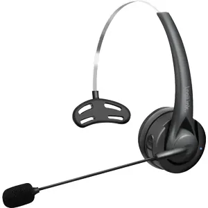 Auscultador headset Bluetooth 6.0 mono c/ microfone + controlo volume