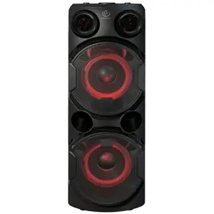 Coluna portátil amplificada 70W 2x6.5'' (BT/TWS/FM/USB/microSD/AUX/Microfone IN) - Rebeltec