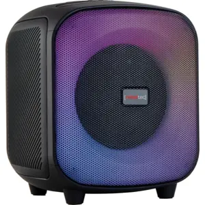 Altavoz portátil amplificado 60W 6,5'' (BT/TWS/FM/USB/microSD/AUX/Karaoke) - IPX4 - Rebeltec