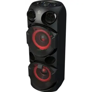 Coluna portátil amplificada 70W 2x6.5'' (BT/TWS/FM/USB/microSD/AUX/Microfone IN) - Rebeltec