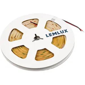 Tira LED COB 8mm 2700K (blanco cálido) 24VDC 660lm/m 6W/m IP20 - rollo de 5m
