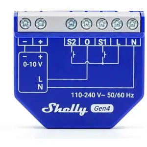 Módulo controlador inteligente multiprotocolo para Dimmer 0/1-10V