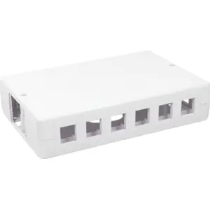 Caja para keystone con 6 puertos o 12 puertos