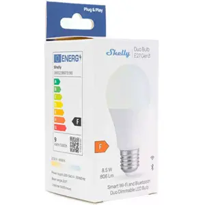 Lâmpada LED Smart WiFi + BLE E27 CCT 2700..6500K 8.5W 806lm