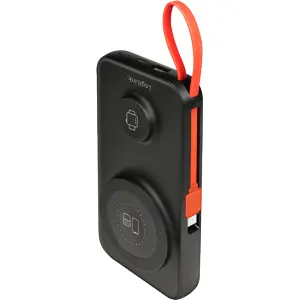 Powerbank c/ carregamento Qi Wireless + USB-A/C + MagSafe + Apple Watch + AirPods 10.000mAh 20W
