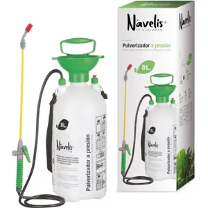 Pulverizador / Borrifador de presión previa - negro - 8L