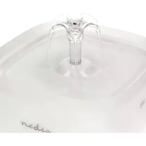 Fonte de água p/ animais de estimação - 2L - Branca