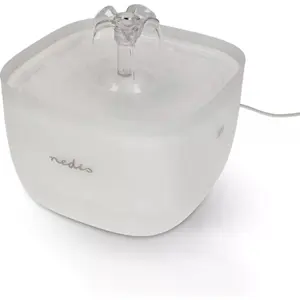 Fonte de água p/ animais de estimação - 2L - Branca