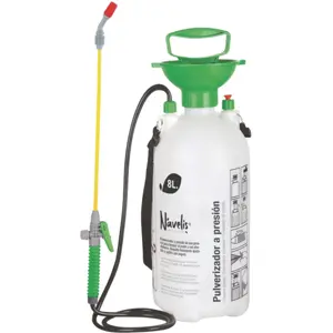 Pulverizador / Borrifador de presión previa - negro - 8L