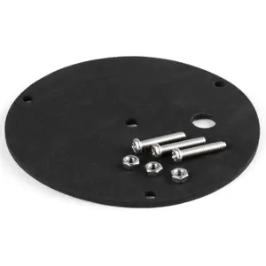 Sinalizador (pirilampo) LED 12V/24V fixação de parafusos - Laranja - IP56 - Ø113x47mm