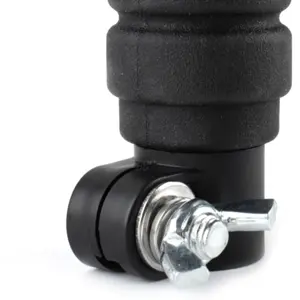 Sinalizador (pirilampo) LED 12V/24V de fixação flexível DIN 24mm - Laranja - IP56 - Ø138x86mm