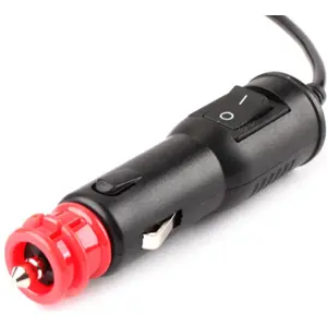 Sinalizador (pirilampo) LED 12V/24V con enchufe de mechero - magnético / tornillos - Naranja - IP56 - Ø113x64mm