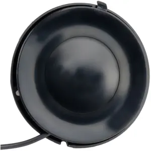 Sinalizador (pirilampo) LED 12V/24V c/ ficha de isqueiro - magnético / parafusos - Laranja - IP6K9K - Ø110x89mm