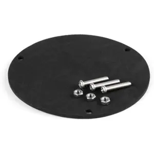 Sinalizador (pirilampo) LED 12V/24V c/ ficha de isqueiro - magnético / parafusos - Laranja - IP56 - Ø113x47mm