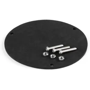 Señalizador (pirilampo) LED 12V/24V con enchufe de mechero - magnético / tornillo - Naranja - IP56 - Ø142x169mm