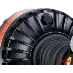 Sinalizador (pirilampo) LED 12V/24V de fixação flexível DIN 24mm - Laranja - IP6K9K - Ø110x169mm