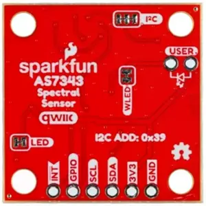 Sensor Multiespectral com Interface I2C e LED Integrado