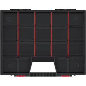 Mala organizadora de 12 compartimentos - 490x390x65mm