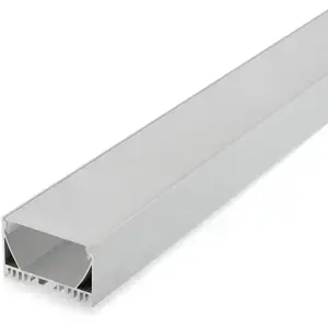 Perfil de alumínio de superfície para fita de leds - 54x34mm - 2 metros