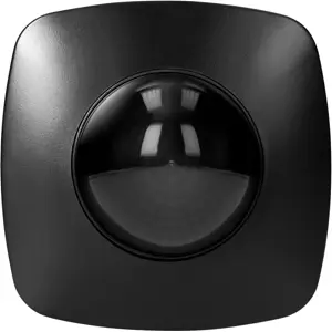 Sensor de movimento e presença PIR (3 sensores) 2000W IP65 360º preto
