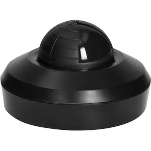 Sensor de movimento PIR (3 sensores) 2000W IP44 360º preto