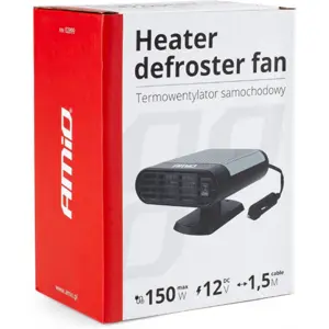 Termoventilador automóvel (c/ desembaciador) 12V 150W-máx