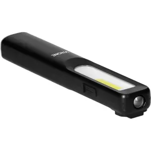 Lanterna LED recarregável 3W 200lm+50lm 1200mAh com clip e íman