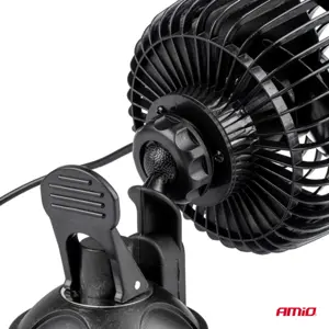 Ventoinha para automóvel 12V (isqueiro) de 2 velocidades c/ ventosa - Ø114mm
