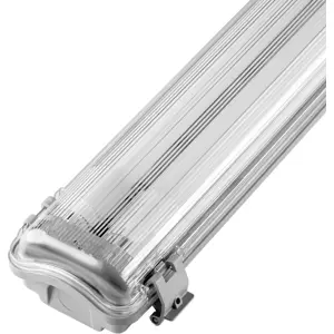 Armadura para tubos de LED T8 2x150cm IP65 c/ 2x lâmpadas LED T8 22W 4000K