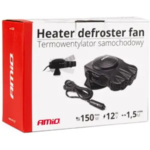 Termoventilador de automóvil (con desempañado) 12V 150W-máx.