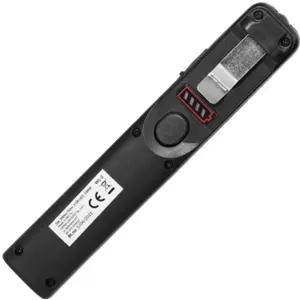 Lanterna LED recarregável 3W 200lm+50lm 1200mAh com clip e íman