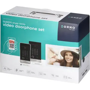 Kit Videoporteiro inteligente WiFi (compatível c/ Tuya) c/ monitor 10'' (4 fios) IP65