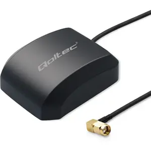 Antena exterior GPS 28dBi con conector SMA 90º macho - IP65