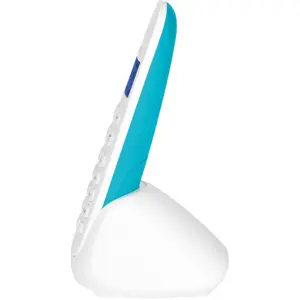 Telefone rede fixa sem fios DECT - branco e azul