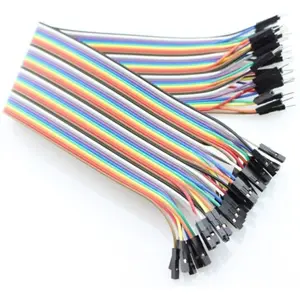Conjunto de 40 cables de conexión Jumper Dupont macho-hembra - 200mm