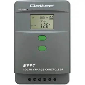 Controlador de carga solar MPPT c/ bluetooth - 12V/24V 80A