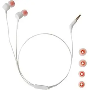 Auriculares In-Ear Pure Bass com microfone Jack 3.5mm - branco