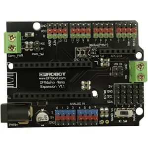 Gravity: Nano I/O Shield para Arduino Nano