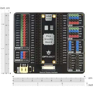 Placa de Expansão de GPIO para Raspberry Pi Pico