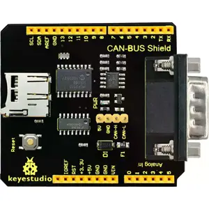 Shield CAN-BUS MCP2515 com leitor de Cartões micro-SD para Arduino