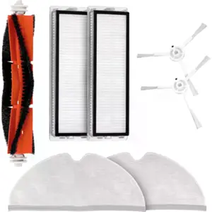 Kit de Acessórios compatível para aspirador Xiaomi 1C/2C, Mi Robot Vacuum-Mop