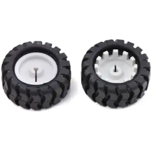 Conjunto de 2 rodas 42x19mm