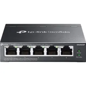 Switch de 5 puertos (4xPoE+) Gigabit gestionable