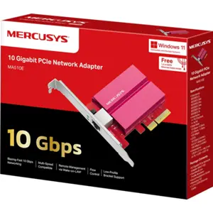 Tarjeta de red PCle Express 3.0 10Gigabit