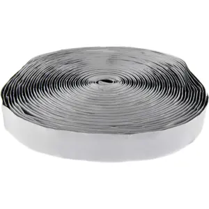 Fita velcro preta autocolante macho + fêmea 20mmx5m