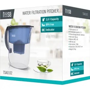 Jarro purificador de água 3.8L + 1 Filtro