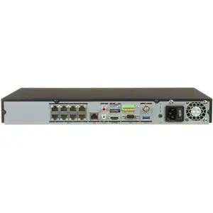 Gravador de Vídeo NVR IA AcuSense p/ câmaras IP 4K 8 canais POE