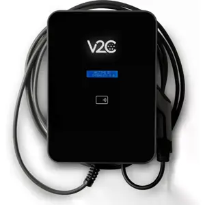 Carregador EV Wallbox 7.4kW Monofásico c/ Cabo T2 5m + RFID + 4G + Detetor Fugas DC + MID